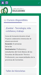 Mobile Screenshot of capacitacion.fundacionevolucion.org.ar